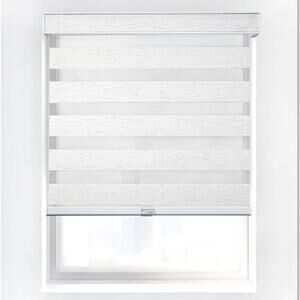 Chicology Cordless Zebra Roller Shade 23Wx72H Polyester Blend Basic Natural